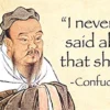 "I Never Said All That Shit" - Confucius.... Funny Fridge Magnet (ep)