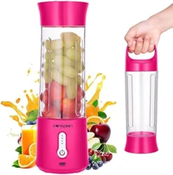 Portable Blender - 17Oz Personal Blender For Smoothies And Shakes | 4000mAh Rechargeable USB Mini Blender With 6 Blades | Handheld Blender For Sports Travel Gym -Kitchen Island Sale 51376 m9RCL. AC