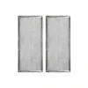 Microwave Grease Filter WB06X10596 Replacement For Many GE Microwaves, Samsung DE63-00196A 13-3/8 X 5-7/8 X 1/8 (Packed In Box) (2-Pack)