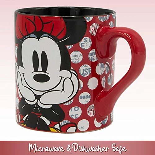 Disney Minnie Mouse Rock The Dots Ceramic Mug, 14 Ounces 3 Disney Minnie Mouse Rock The Dots Ceramic Mug, 14 Ounces - Image 3
