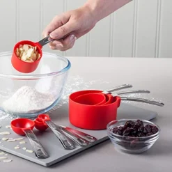 N112 Measuring Cup & Spoon Set, Plastic -Kitchen Island Sale 514QA2XCrFL