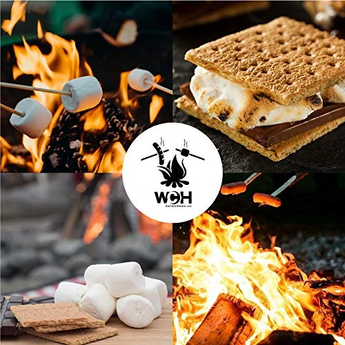 The Ultimate Marshmallow Roasting Sticks Premium Bamboo Extra Long 36 Inches 5MM Thick Heavy Duty Wooden Skewers Perfect For Smores Hot Dogs Kebab Campfire Fire Pit Camping Cooking 110 Pieces Safe 5 The Ultimate Marshmallow Roasting Sticks Premium Bamboo Extra Long 36 Inches 5MM Thick Heavy Duty Wooden Skewers Perfect For Smores Hot Dogs Kebab Campfire Fire Pit Camping Cooking 110 Pieces Safe - Image 5