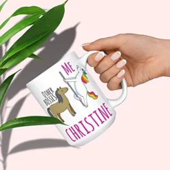 Other Bosses Vs Me Unicorn Coffee Mug, 11oz - Personalized Boss Gifts For Women With Name - Double Sided Print - Unique Bossycorn Coffee Cup | Boss Lady Gifts -Kitchen Island Sale 515xoP9rd4L