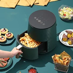 2 Pieces 8.4inch Silicone Air Fryer Liners Square Reusable Air Fryer Mats Non-Stick Air Fryer Pads For Air Fryer Baking Steaming Cooking -Kitchen Island Sale 515z7kdCmDS