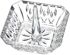 Well-Crafted Crystal Glass Wedding Ring Holder -Kitchen Island Sale 516HEJMgJ6L. AC