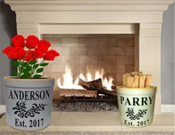 2 Gallon Personalized Stoneware Crock - Wedding Tulip -Kitchen Island Sale 517UeVqJVFL