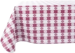 Checkered Vinyl Tablecloth With Flannel Backing For Restaurants, Picnics, Bistros, Indoor And Outdoor Dining (Black And White, 52X90 Rectangle/Oblong) -Kitchen Island Sale 517eOqqcfuL. AC