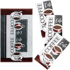 Kitchen Designers Set Of 4 Decorative Soft And Absorbent Cotton Dish Towels, 15 In X 25 In, Citrus Lemons -Kitchen Island Sale 517iC75v6yL. AC