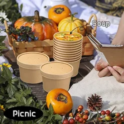 50 Pack 8 Oz Soup Containers With Lids,Disposable Containers With Lids For Food,ice Cream Cups With Lids. It Is Very Suitable For Storing Food In The Refrigerator Or Carrying Out 15 50 Pack 8 Oz Soup Containers With Lids,Disposable Containers With Lids For Food,ice Cream Cups With Lids. It Is Very Suitable For Storing Food In The Refrigerator Or Carrying Out -Kitchen Island Sale 517kqBlw4dL