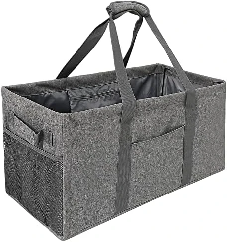 Acnusik Extra Large Utility Tote Bag For Women With Pockets,Canvas Collapsible Tote Bags 10 Acnusik Extra Large Utility Tote Bag For Women With Pockets,Canvas Collapsible Tote Bags - Image 10