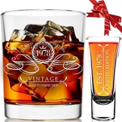 Vintage 1973 Aged To Perfection 50th Whiskey Glass + Shot Glass, 50th Birthday Gifts For Men, 50th Birthday Decorations Men, Mens 50th Birthday Gift Ideas, 50th Glass, 50th Party Favors -Kitchen Island Sale 518tfwAplSL. AC