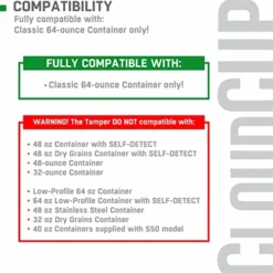 Plunger Replacement Blender Tamper Tool Stick For Vitamix Accessories Tamper Replacement Parts 5000 5200 6300 760 Blender, Standard Container 64 Oz -Kitchen Island Sale 518wn7DZKfL