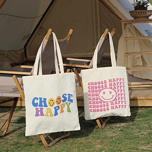 Haukea Canvas Tote Bag For Women Aesthetic Cute Tote Bags Inspirational Gifts For Women Beach Bags Reusable Grocery Bags 2 Haukea Canvas Tote Bag For Women Aesthetic Cute Tote Bags Inspirational Gifts For Women Beach Bags Reusable Grocery Bags - Image 2