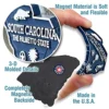 Outh Carolina Small State Magnet By Classic Magnets, 2.3" X 1.9", Collectible Souvenirs Made In The USA