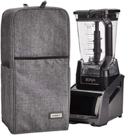 Blender Dust Cover With Accessory Pocket Compatible With Ninja Foodi, Grey (Patent Pending) -Kitchen Island Sale 519B2VIdMbL. AC