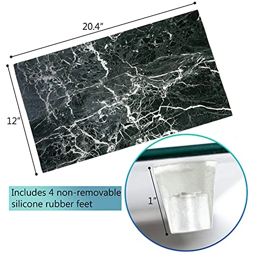 20 3/8" Tempered Glass Stove Burner Cover & Cutting Board By Trademark Innovations 2 20 3/8" Tempered Glass Stove Burner Cover & Cutting Board By Trademark Innovations - Image 2