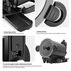 6r/min Full Automatic Cooking Machine, Multi-Function Stir-Fry Machine Cooker, Touch Panel Cooker Robot, CE/FCC/CCC/PSE -Kitchen Island Sale 519DhhxekKS 1