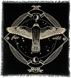 Altar Cloth Triple Moon Pentagram Goddess Witchcraft Alter Tarot Spread Top Cloth Wiccan Square Spiritual 18 By 18 Sacred Cloth (Triple Moon Pentagram Gold Silver) -Kitchen Island Sale 51A094ukEAL. AC