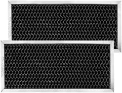 GE JX81H, WB02X10956, WB02X11544, WB2X10956 Microwave Recirculating Charcoal Filter Compatible With GE (2-Pack) -Kitchen Island Sale 51A9bZzJJbL. AC