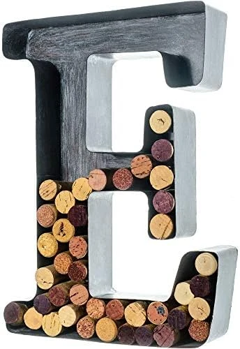 Wine Cork Holder - Metal Monogram Letter (M), Brushed Metal, Large | Wine Lover Gifts, Housewarming, Engagement & Bridal Shower Gifts | Personalized Wall Art | Home Décor 14 Wine Cork Holder - Metal Monogram Letter (M), Brushed Metal, Large | Wine Lover Gifts, Housewarming, Engagement & Bridal Shower Gifts | Personalized Wall Art | Home Décor - Image 14