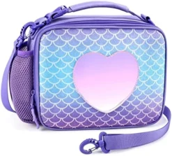 Mibasies Girls Lunch Bag For Kids Rainbow Insulated Box With External Bottle Holder -Kitchen Island Sale 51BR8C2V1bL. AC