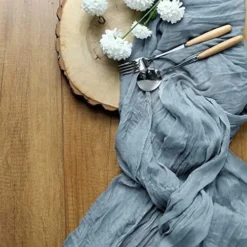 10FT Moss Green Cheesecloth Table Runner, Gauze Fabric Boho Wedding Arbor Decor -Kitchen Island Sale 51Bubd7XA L. AC