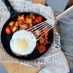 Spatula Set Stainless Steel Thin Metal Egg Spatula Flipper Slotted Frying Turners For Cooking 2pack (11.8inch) -Kitchen Island Sale 51Bx8LifSES