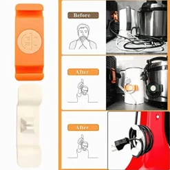 GENERIC 6 Pack Cord Organizer For Kitchen Appliances, Cord Holder Hider, Compatible With Coffee Maker, Kitchenaid Stand Mixer, Air Fryer, Toaster, Blender -Kitchen Island Sale 51C5QADtRHL