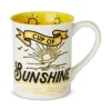 Enesco Our Name Is Mud “Cup Of Sunshine, 16 Oz. Stoneware Mug, 1 Count (Pack Of 1), Yellow