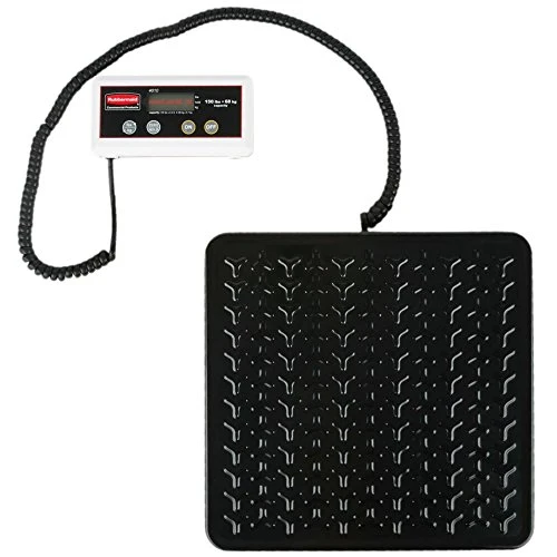 Rubbermaid Commercial Products Digital Receiving Scale, 150-Pound Capacity, Heavy-Duty Non-Skid Shipping And Postal Scale, Food Scale For Kitchen/Restaurant 2 Rubbermaid Commercial Products Digital Receiving Scale, 150-Pound Capacity, Heavy-Duty Non-Skid Shipping And Postal Scale, Food Scale For Kitchen/Restaurant - Image 2