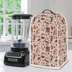 Poceacles Aztec Native Tribal Print Polyester Blender Dust Cover Small Kitchen Appliance Cover Quilted Polyester Blender Cover Stand Mixer Or Coffee Maker Dust Proof Cover -Kitchen Island Sale 51DCo8trbzL. AC