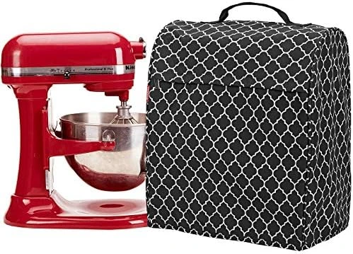 NICOGENA Stand Mixer Cover Compatible With KitchenAid Bowl Lift 5-8 Quart, Dust Cover With Zipper Pocket For Accessories, Lantern Black 9 NICOGENA Stand Mixer Cover Compatible With KitchenAid Bowl Lift 5-8 Quart, Dust Cover With Zipper Pocket For Accessories, Lantern Black - Image 9