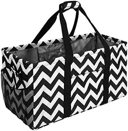 Acnusik Extra Large Utility Tote Bag For Women With Pockets,Canvas Collapsible Tote Bags 14 Acnusik Extra Large Utility Tote Bag For Women With Pockets,Canvas Collapsible Tote Bags - Image 14