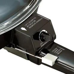 SK-45 6" Non-Stick Electric Skillet With Glass Lid, Black, 7.7"D X 9"W X 6.6"H -Kitchen Island Sale 51DT9AKmeCL