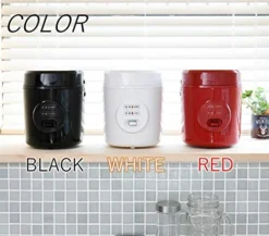 Amazen Rice Cooker 0.5 To 1.5 Pair Small Mini Rice Cooker White YJE-M150 (W) -Kitchen Island Sale 51DiNxxPfJL