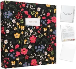 Recipe 3 Ring Binder 8.5x11 | Full-Page With Clear Protective Sleeves To Write In Your Own Recipes And Color Printing Paper For Family Recipes -Kitchen Island Sale 51Du4VYaSkL. AC