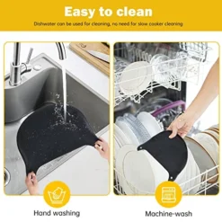 Ilicone Slow Cooker Liners, Reusable Cooking Liner Fit Crock-Pot 6-8 Quarts Slow Cooker, Leakproof Dishwasher Safe Cooker Bags Liners For Oval Or Round 6 7 8QT CrockPot. 8 Ilicone Slow Cooker Liners, Reusable Cooking Liner Fit Crock-Pot 6-8 Quarts Slow Cooker, Leakproof Dishwasher Safe Cooker Bags Liners For Oval Or Round 6 7 8QT CrockPot. -Kitchen Island Sale 51DukTLTsfL