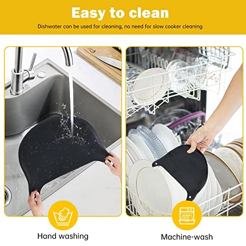 Ilicone Slow Cooker Liners, Reusable Cooking Liner Fit Crock-Pot 6-8 Quarts Slow Cooker, Leakproof Dishwasher Safe Cooker Bags Liners For Oval Or Round 6 7 8QT CrockPot. 3 Ilicone Slow Cooker Liners, Reusable Cooking Liner Fit Crock-Pot 6-8 Quarts Slow Cooker, Leakproof Dishwasher Safe Cooker Bags Liners For Oval Or Round 6 7 8QT CrockPot. - Image 3