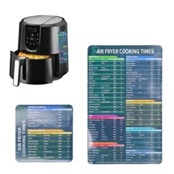 Air Fryer Cooking Times Chart, Air Fryer Magnetic Cheat Sheet Kitchen Fryer Magnet Sheet Cooking Frying Time Reference Guide Cookware Accessories, Fryer Magnet Sheet Cooking Frying Guide -Kitchen Island Sale 51EBBr5CTjL