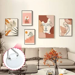 50Pcs Invisible Adhesive Plate Hanger, Vertical Plate Holders For Wall, Adhesive Plate Hanger Hooks For Plate Pictures Wall Decor (white) -Kitchen Island Sale 51EKcecycwL