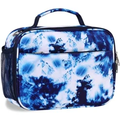 Kids Lunch Box, Durable Insulated Tie Dyed School Lunch Bag For Toddler Boys Girls, Adjustable StrapThermal Cooler Lunch Tote Travel Family Picnic Back To School Lunchbox For Kids Toddler