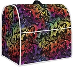 Youngerbaby Colorful Leopard Print Kitchen Mixer Cover Top Handle Blender Cover Dust Cover Appliance Organizer Bag With Pockets Protective -Kitchen Island Sale 51FiiTauYgL. AC