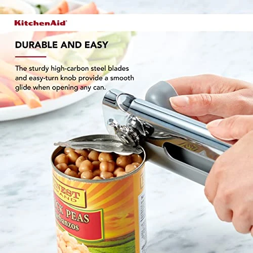 KitchenAid No Mess Multi Function Can Opener, One Size, Gray 7 KitchenAid No Mess Multi Function Can Opener, One Size, Gray - Image 7