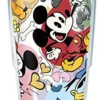 Tervis Disney - Classic Characters Tumbler With Wrap And Black Lid 24oz, Clear