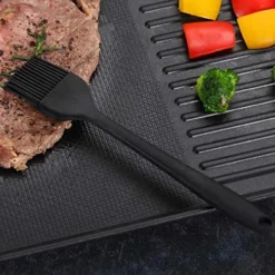 2 Pack Heat Resistant Silicone Basting Brush,Black Long Handle Pastry Brush For Grilling, Baking, BBQ And Cooking 9 2 Pack Heat Resistant Silicone Basting Brush,Black Long Handle Pastry Brush For Grilling, Baking, BBQ And Cooking -Kitchen Island Sale 51GLu4quC5L
