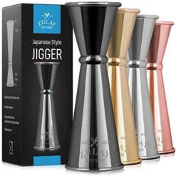 Shot Measure Jigger For Bartending - Cocktail Jigger 18/8 Food-Grade Stainless Steel - Jigger 2 Oz 1 Oz Etched Markings - Cocktail Measuring Cup Japanese Jigger - Double Jigger (Black) -Kitchen Island Sale 51GXF71YgtL. AC