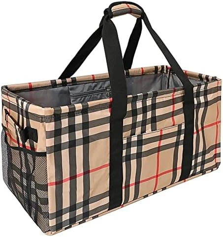 Acnusik Extra Large Utility Tote Bag For Women With Pockets,Canvas Collapsible Tote Bags 12 Acnusik Extra Large Utility Tote Bag For Women With Pockets,Canvas Collapsible Tote Bags - Image 12