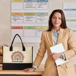 Teacher Gifts For Women - Teacher Appreciation Gifts - Cool Gifts For Teachers Women - Funny Teacher Gift Ideas - Teacher Birthday Gifts - Gift For Teacher Tote Bags For Women - Teacher Tote Bag -Kitchen Island Sale 51H5whTCO4L