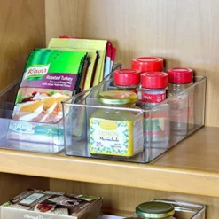 2 Pack Clear Plastic Packet Storage Organizer 11" X 6" X 3.5", 3 Divided Sections Pantry Organizer, Holder For Snacks, Soups, Seasoning Packets 5 2 Pack Clear Plastic Packet Storage Organizer 11" X 6" X 3.5", 3 Divided Sections Pantry Organizer, Holder For Snacks, Soups, Seasoning Packets -Kitchen Island Sale 51HArrBbtPL