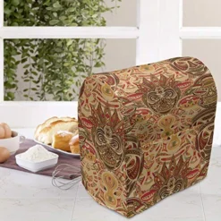 Ambesonne African Stand Mixer Cover, Motif With Pattern Design, Kitchen Appliance Organizer Bag Cover With A Pocket, 6-8 Quarts, Sand Brown Orange 6 Ambesonne African Stand Mixer Cover, Motif With Pattern Design, Kitchen Appliance Organizer Bag Cover With A Pocket, 6-8 Quarts, Sand Brown Orange -Kitchen Island Sale 51HszKH1b0L